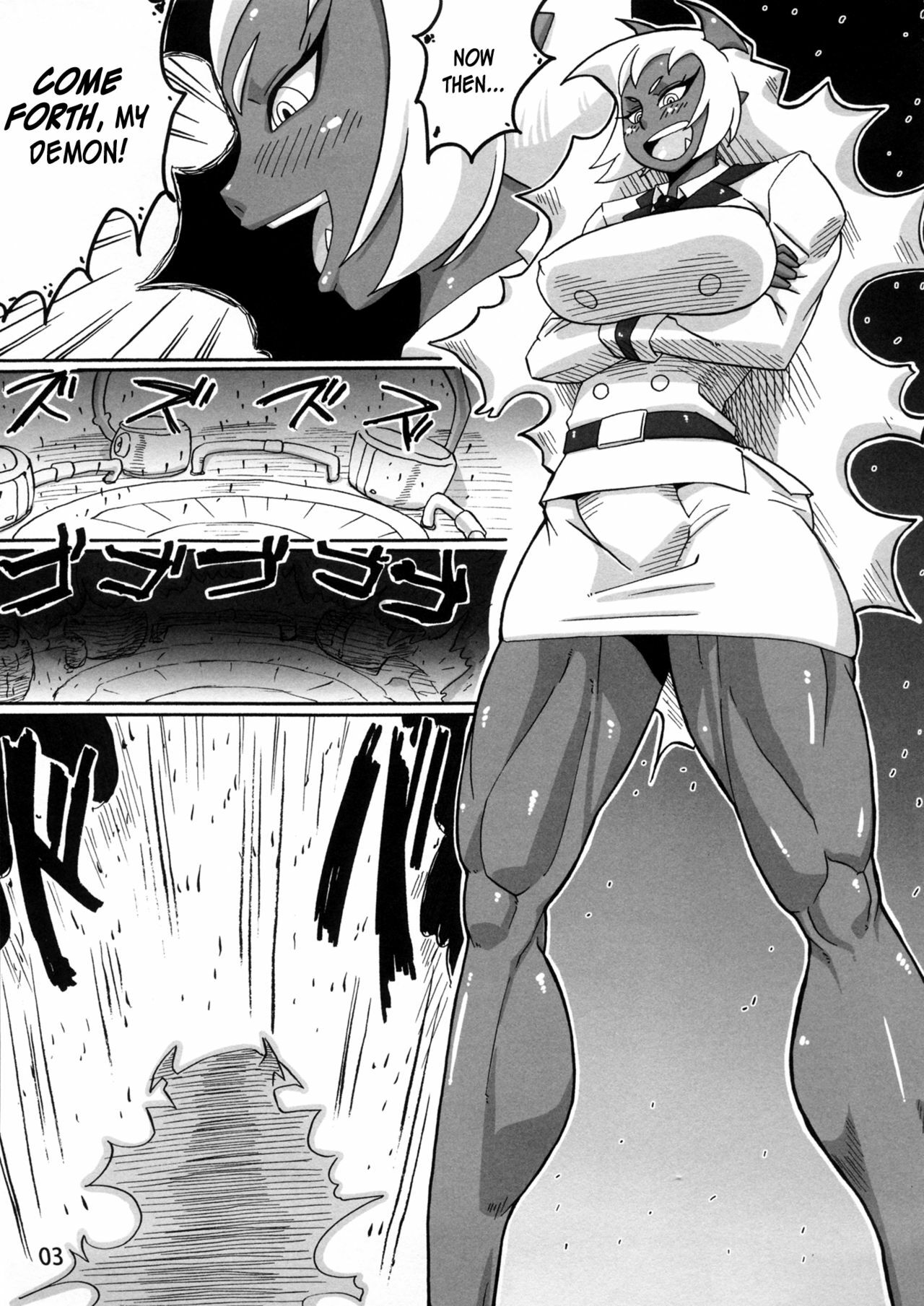 (C80) [Sora wa Chimidoro (JACKASSS)] Red Temptation (Panty & Stocking With Garterbelt) [English] =LWB= page 3 full
