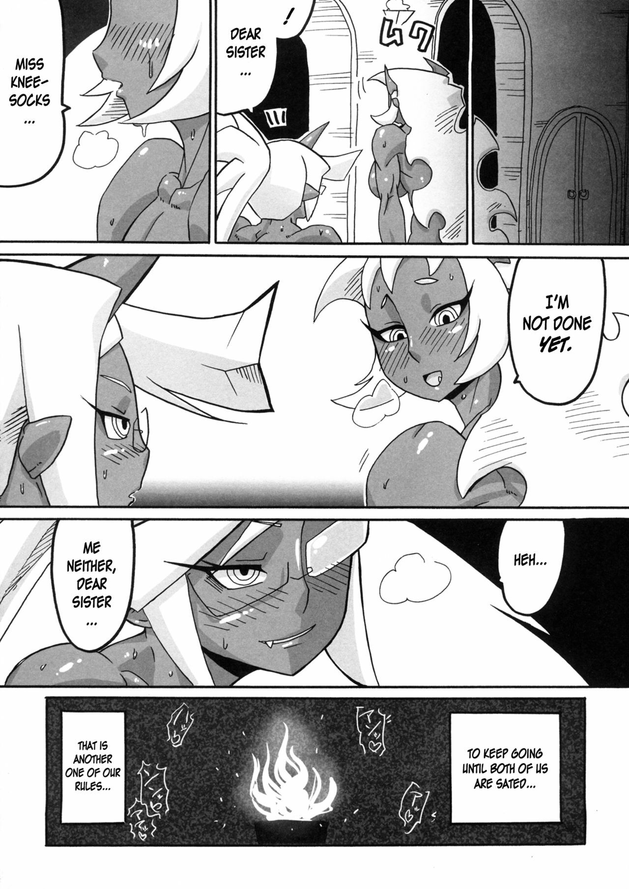 (C80) [Sora wa Chimidoro (JACKASSS)] Red Temptation (Panty & Stocking With Garterbelt) [English] =LWB= page 32 full
