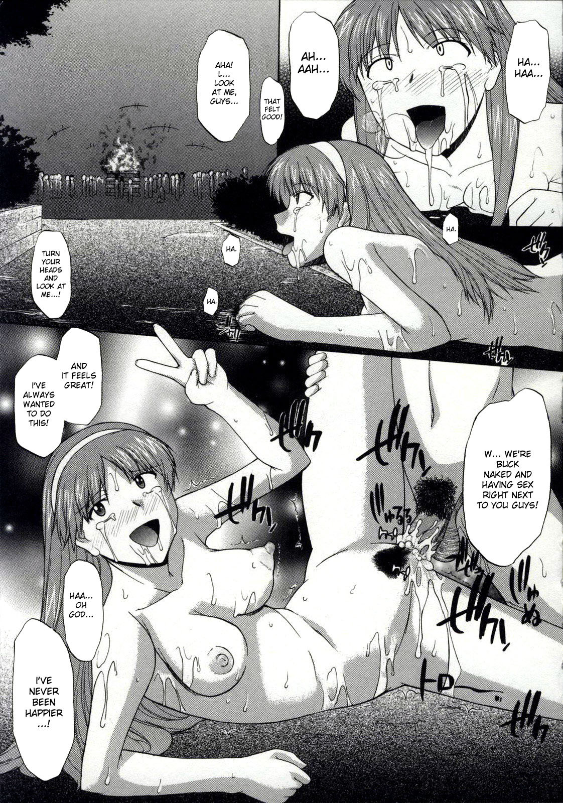 [Murasaki Syu] Zenra de Chokuritsu Hokou | Walking Upright Naked [English] [desudesu] page 157 full
