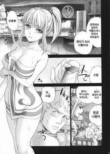(C79) [Imperial Chicken (Fujisaka Kuuki)] Shuryou Seikatsu (Monster Hunter) [Korean] [Team HA-NU] - page 4