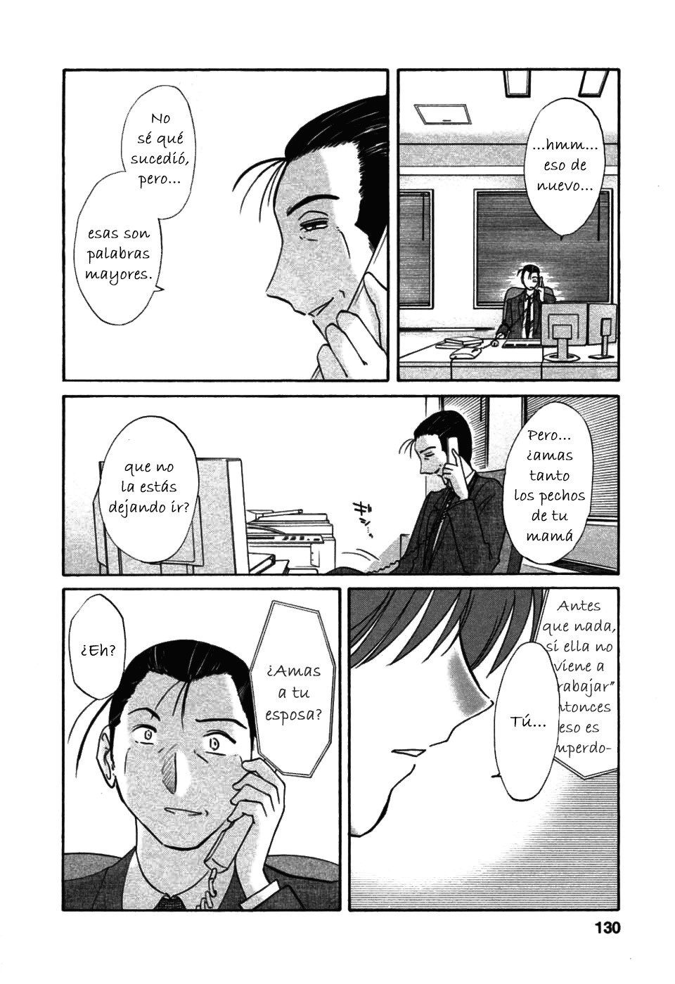 [TsuyaTsuya] Tatoeba Haha Ga 6 [Spanish] [Hitsuzen] page 130 full