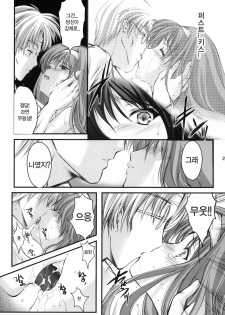 (C80) [HIGH RISK REVOLUTION (Aizawa Hiroshi)] Shiori Dai-Juuhachi-Shou Koigokoro, Shoushin (Tokimeki Memorial) [Korean] [Team HA-NU] - page 20