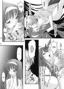 (C80) [HIGH RISK REVOLUTION (Aizawa Hiroshi)] Shiori Dai-Juuhachi-Shou Koigokoro, Shoushin (Tokimeki Memorial) [Korean] [Team HA-NU] - page 25