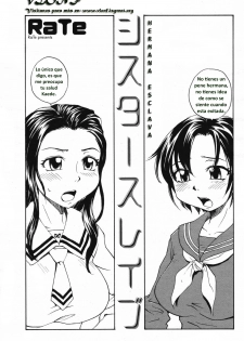 [RaTe] Sister Slave | Hermana Esclava Ch.1-7 [Spanish] - page 5