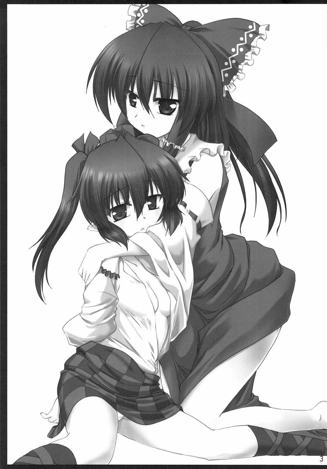 (Reitaisai 8) [Yuugen Jikkou (Gonzaburo-)] Tenguran Kan (Touhou Project) page 4 full