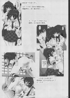 (Reitaisai 8) [Yuugen Jikkou (Gonzaburo-)] Tenguran Kan (Touhou Project) - page 5