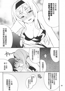 (C80) [P-FOREST (Hozumi Takashi)] Cecilia de Night (IS ) [Chinese] [清純突破漢化] - page 8