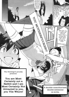 You are Most Certainly not a Rabbit, and I am Most Certainly Not Attracted to you, you Vile Whore! [English] [Rewrite] [Newdog15] - page 2