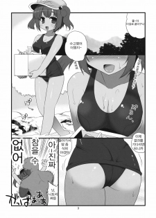 (C80) [Takadoya-tei (Takadoya Akira)] Hiyake ga H na Kappa Musume (Touhou Project) [Korean] [Team HA-NU] - page 3