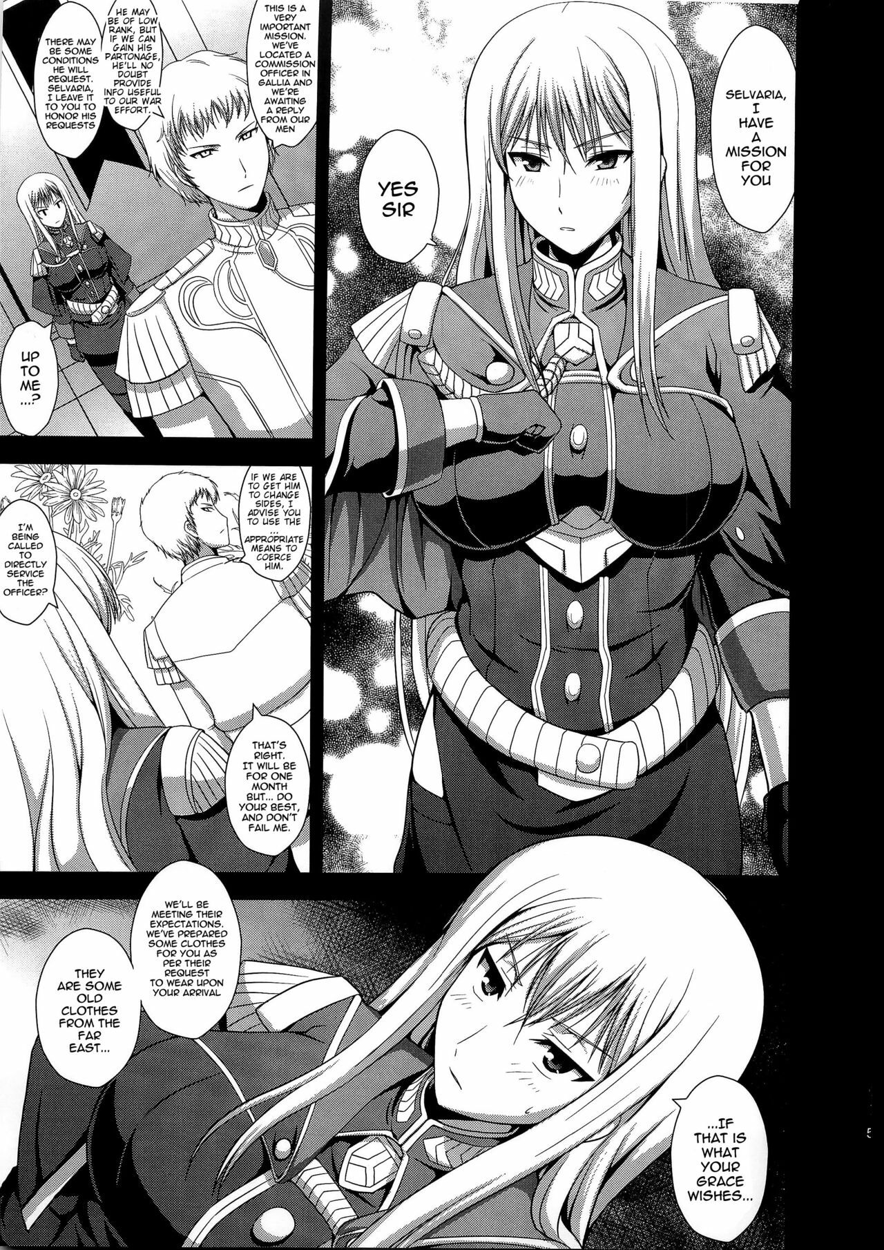 (C79) [An Arc (Hamo)] Injo Enki Selvaria | Lewd-Woman Selvaria (Valkyria Chronicles) [English] page 3 full