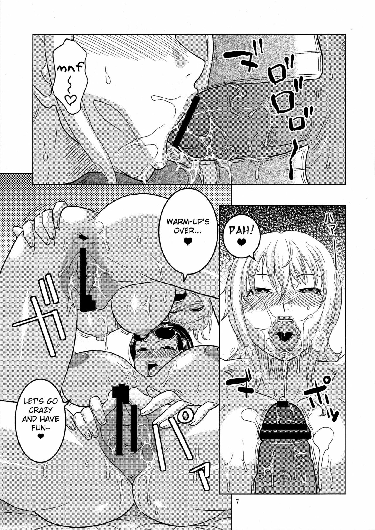 (C80) [ACID-HEAD (Murata.)] NamiRobi 5 (One Piece) [English] {doujin-moe} page 8 full