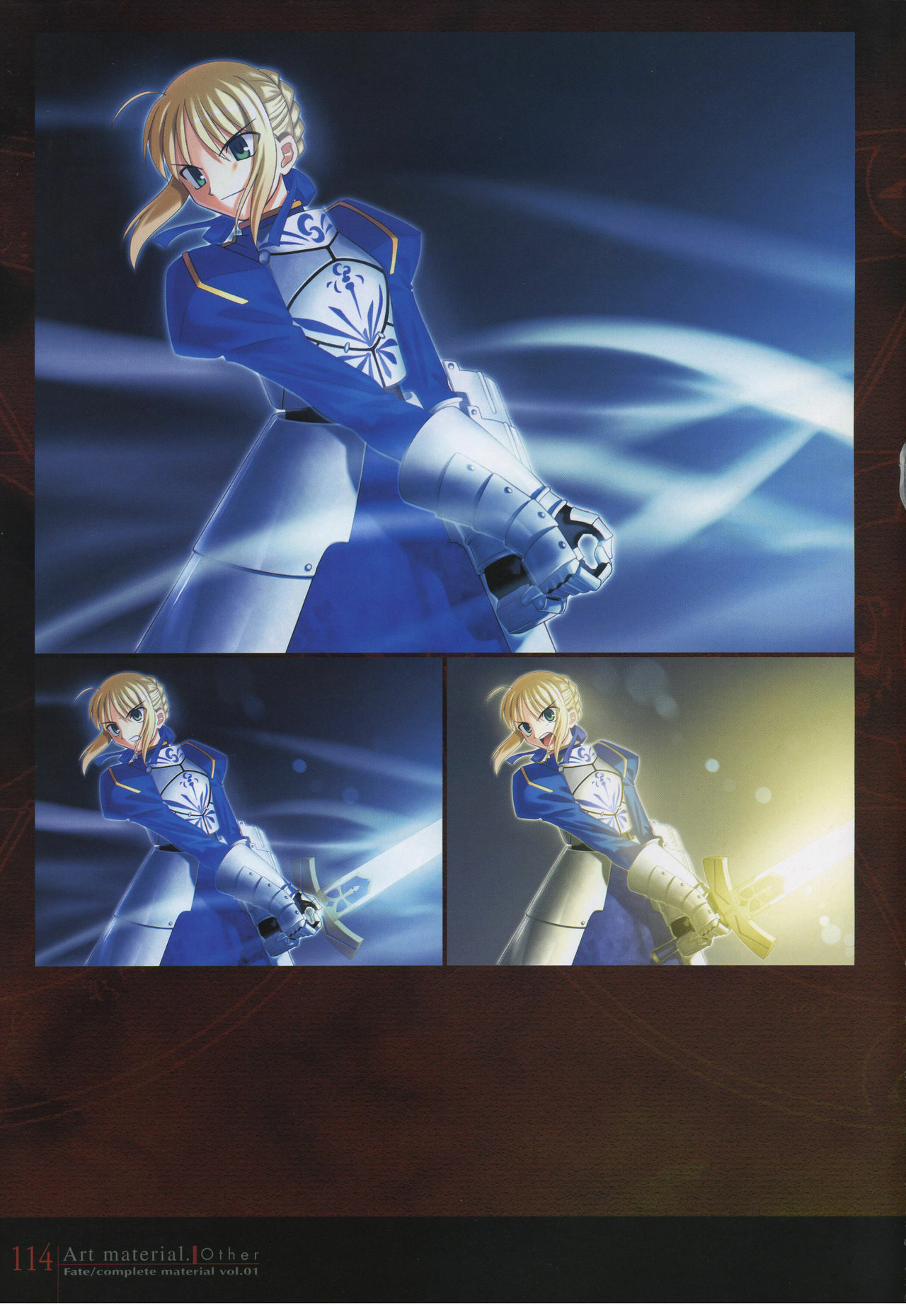 [Type-Moon] Fate/complete material I - Art material. page 119 full
