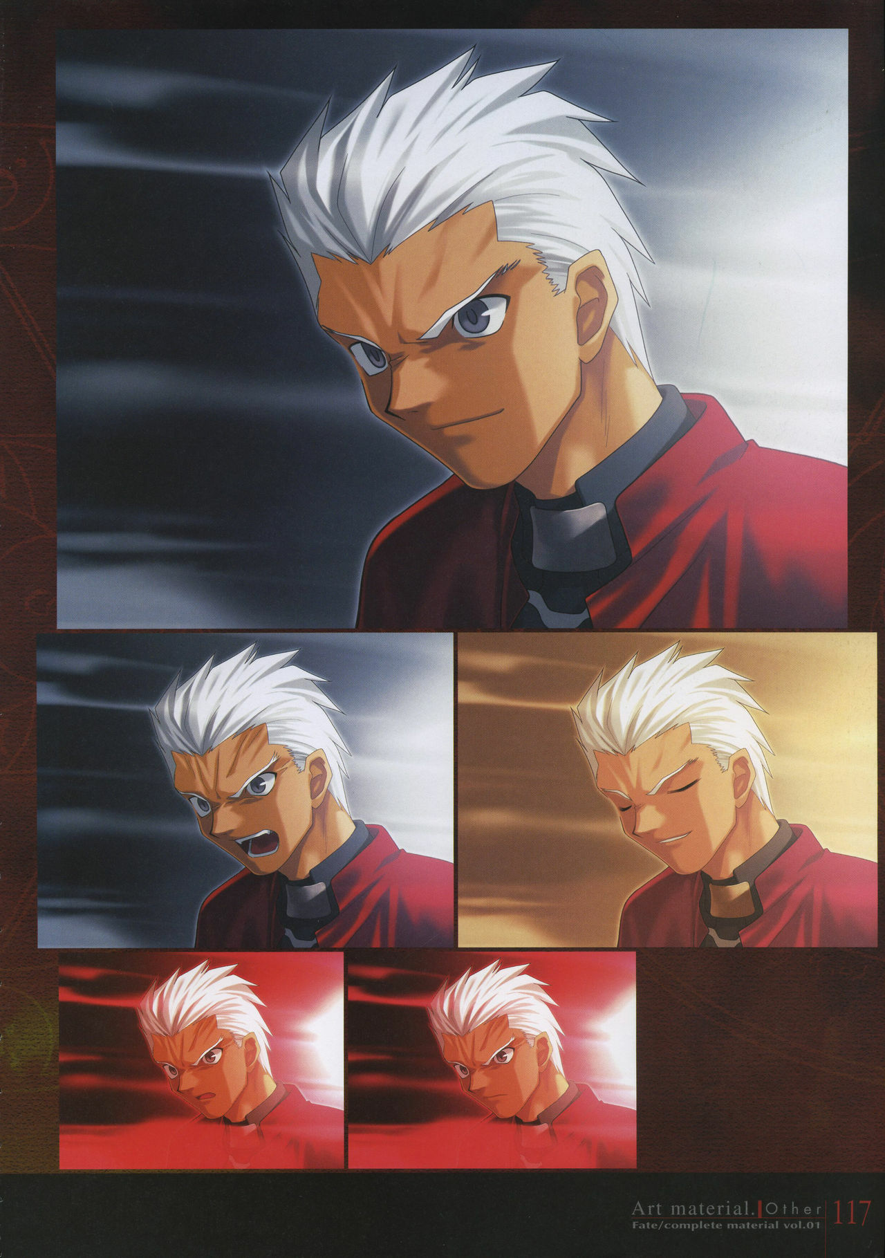 [Type-Moon] Fate/complete material I - Art material. page 122 full