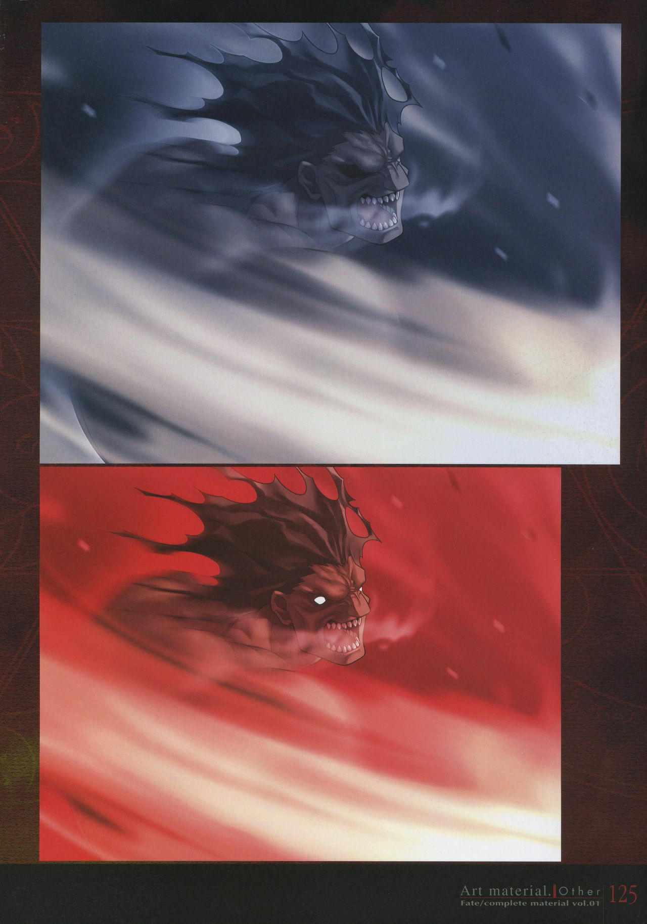 [Type-Moon] Fate/complete material I - Art material. page 130 full