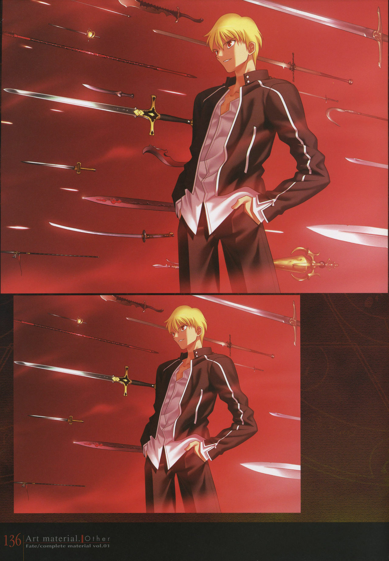 [Type-Moon] Fate/complete material I - Art material. page 141 full