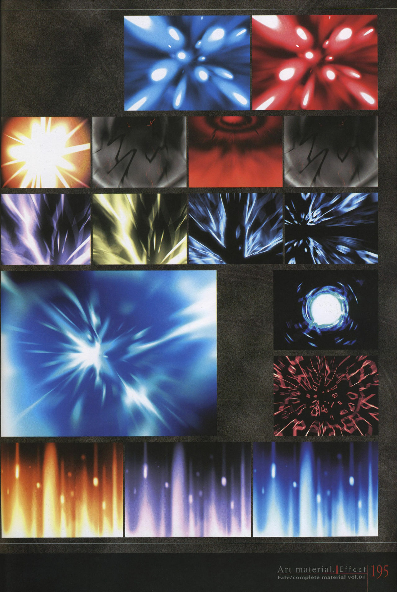 [Type-Moon] Fate/complete material I - Art material. page 200 full