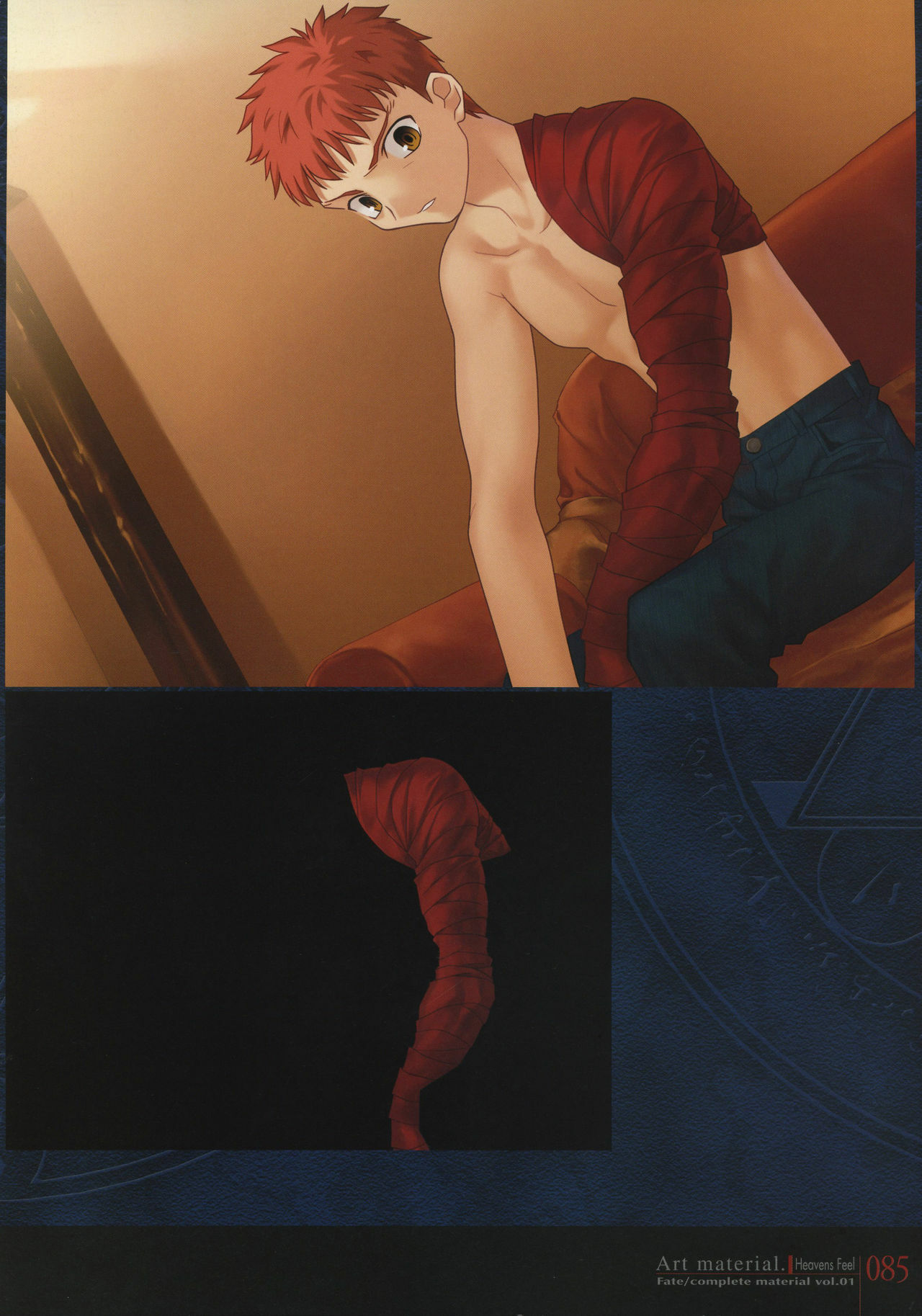 [Type-Moon] Fate/complete material I - Art material. page 90 full