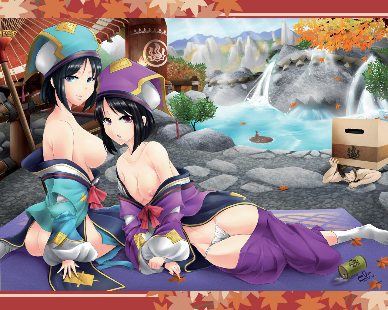 [Dreamer's Fantasy]Yukumo Mura Onsen Shuueki Koujou Keikaku (Monster Hunter Portable 3rd, Metal Gear Solid)[English][FUKE] page 39 full