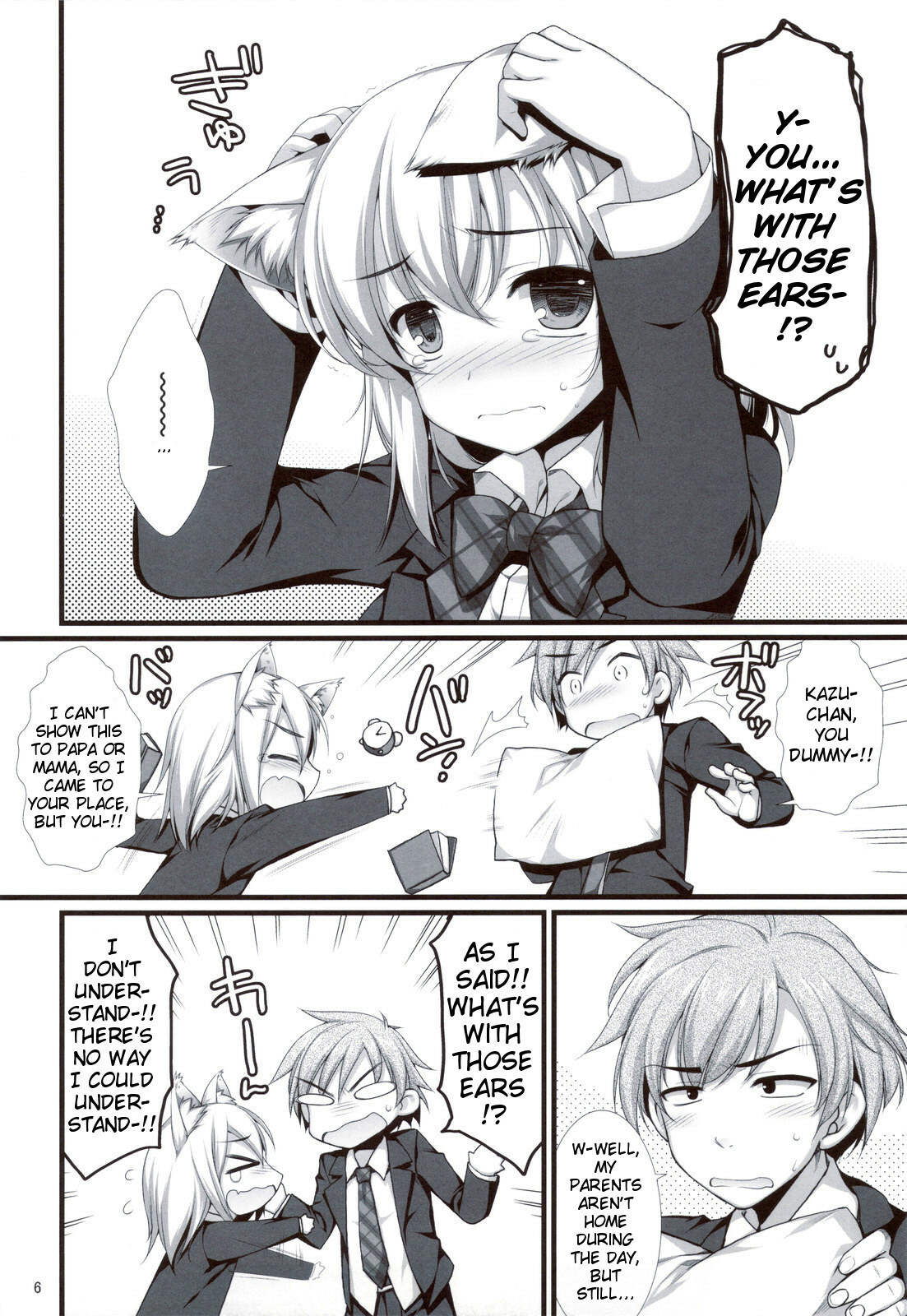 (COMIC1☆5) [Alpha to Yukaina Nakamatachi (ALPHa)] Mimi Haechaimashita!? | Ears Have Grown!? [English] [MumeiTL] page 5 full
