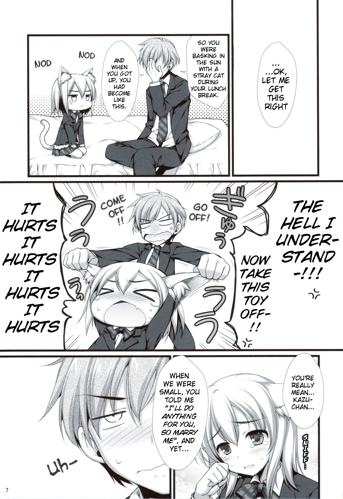 (COMIC1☆5) [Alpha to Yukaina Nakamatachi (ALPHa)] Mimi Haechaimashita!? | Ears Have Grown!? [English] [MumeiTL] page 6 full