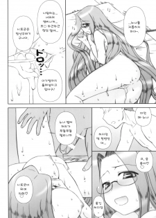 [Gachinko Shobou (Kobanya Koban)] Yappari Rider wa Eroi na 8 Rider, Oneechan ni naru (Fate/stay night) [Korean] [Team HANU] [Digital] - page 28