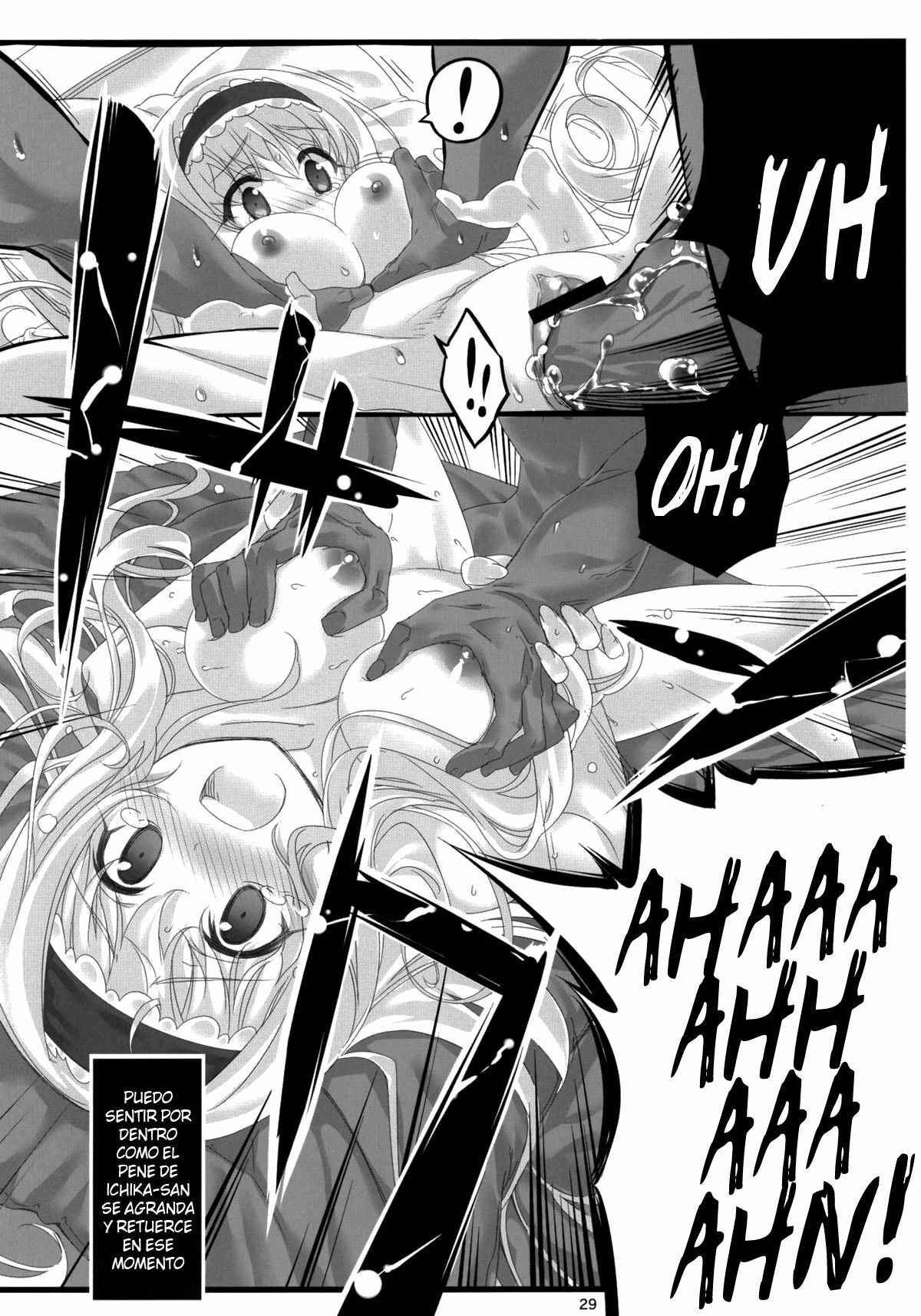 (C80) [Himura Nyuugyou (Himura Kiseki)] Yuuzai Shouko Bukken Sangou (IS ) [Spanish] [Koi Subs] page 28 full