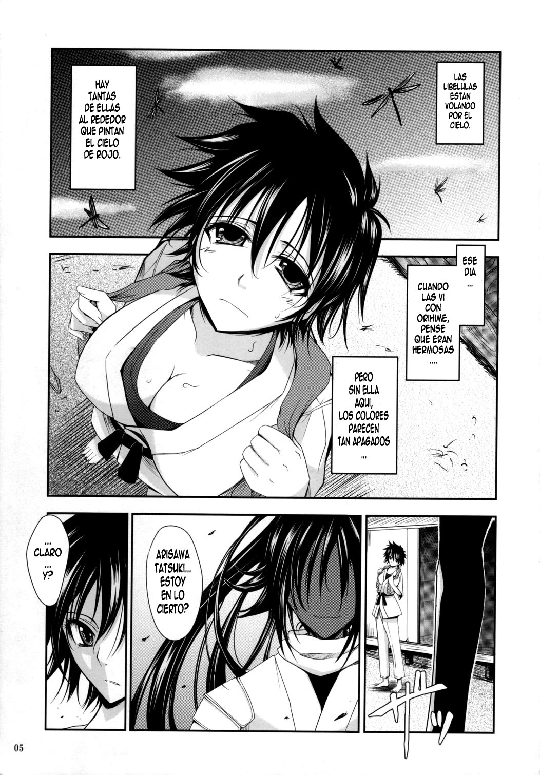 (C72) [Garyuh-Chitai (TANA)] Aki-Akane Zenpen (Bleach) [Spanish] [ElMoeDela8] page 4 full