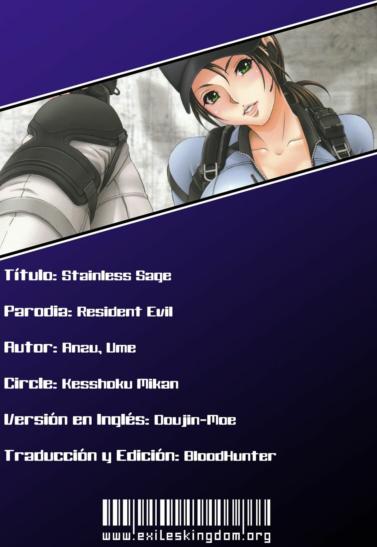 (C79) [Kesshoku Mikan (Anzu, ume)] Stainless Sage (Resident Evil) [Spanish] [Blood Hunter] page 28 full