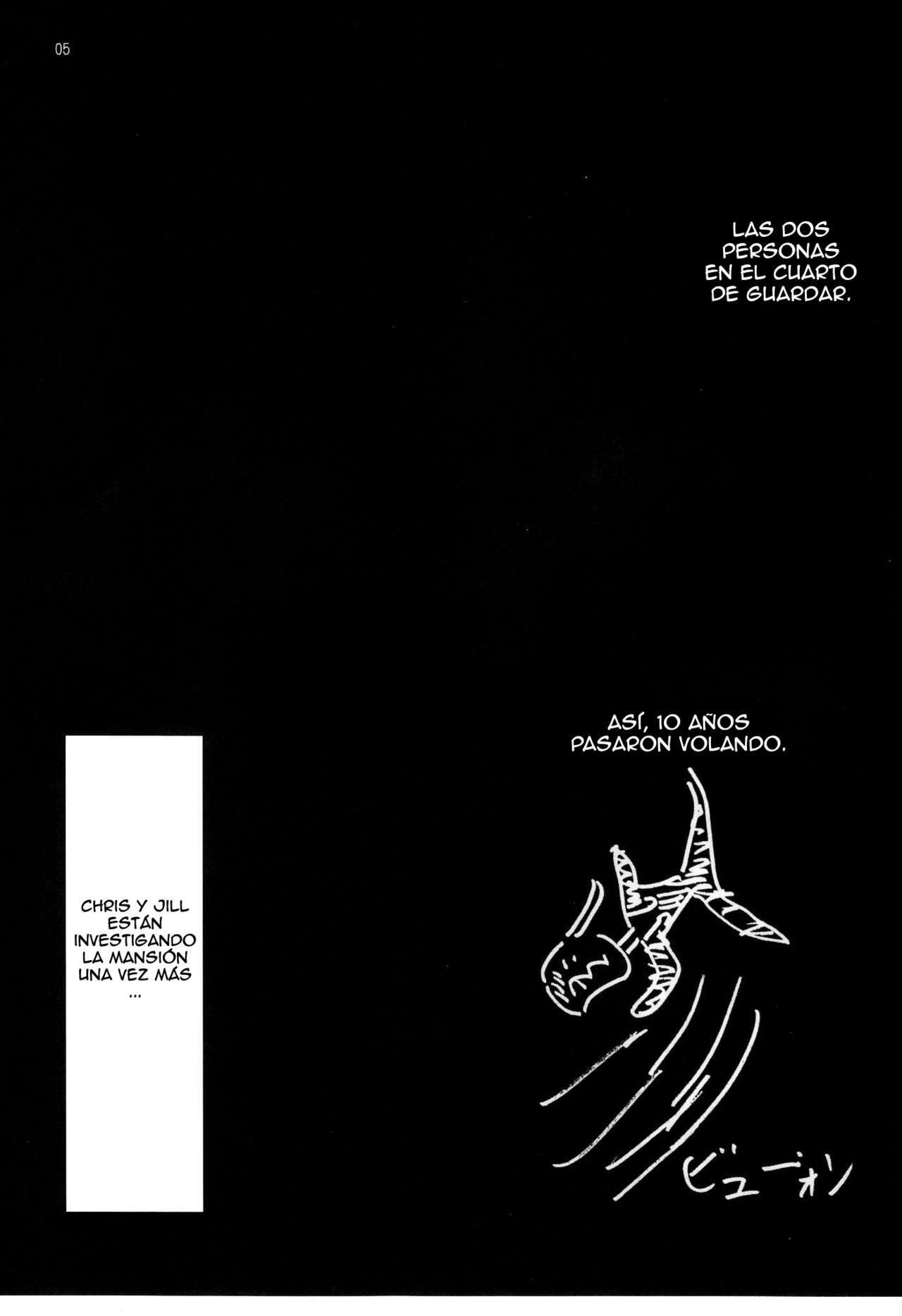 (C79) [Kesshoku Mikan (Anzu, ume)] Stainless Sage (Resident Evil) [Spanish] [Blood Hunter] page 4 full