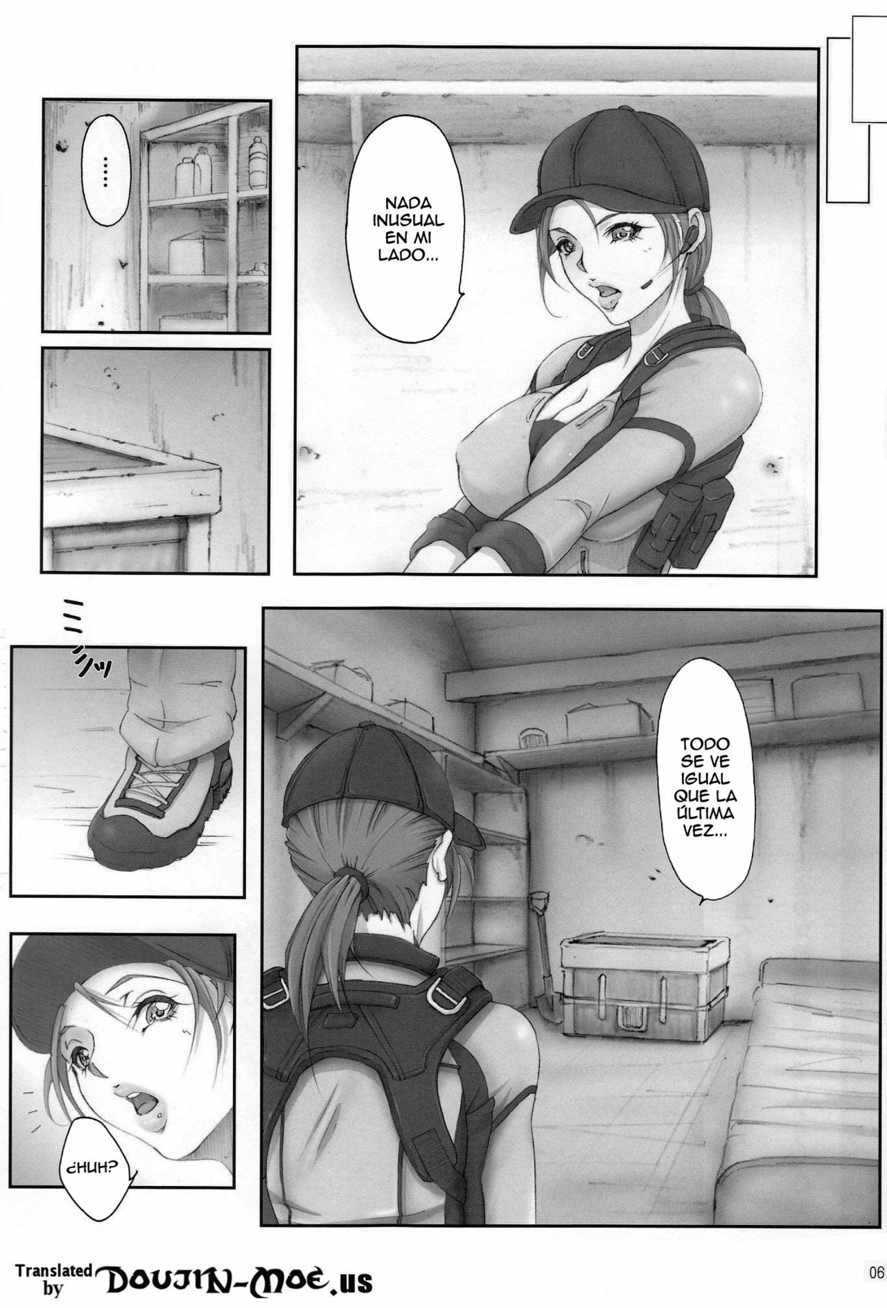 (C79) [Kesshoku Mikan (Anzu, ume)] Stainless Sage (Resident Evil) [Spanish] [Blood Hunter] page 5 full