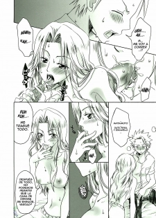 (Kanonana!) [Kurione-sha (YU-RI)] Kokucho Ranbu (Bleach) [Spanish] {XP95-Hentai} - page 23