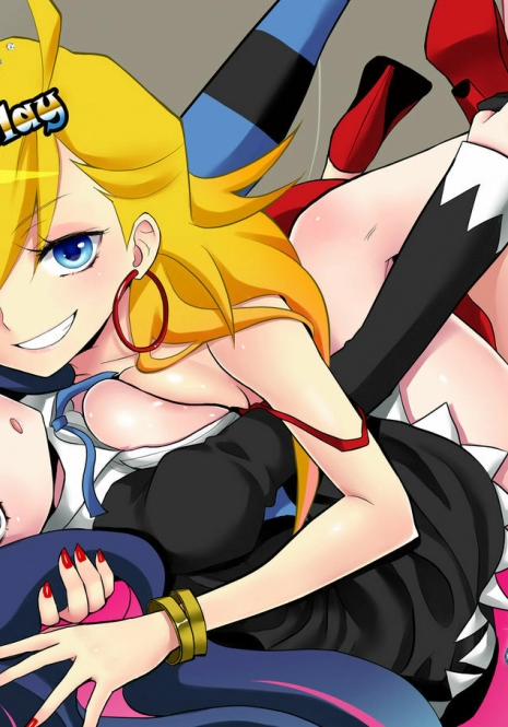 (C79) [Ningen Modoki (Random)] Chu Chu Les Play - lesbian play (Panty & Stocking with Garterbelt)