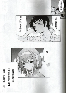 (C75) [GUST (Harukaze Soyogu)] Suzumiya Haruhi no Hatsunetsu (The Melancholy of Haruhi Suzumiya) [Chinese] - page 4