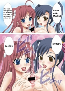 [YASRIN-DO (Yasu Rintarou)] Onsen Musou (Koihime Musou) [Portuguese-BR] [Hentai Heart] [Digital] - page 8