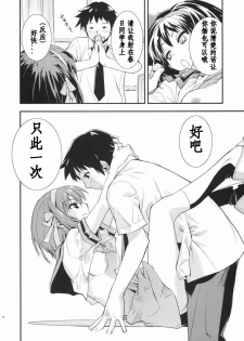 (C72) [Hapoi-Dokoro (Okazaki Takeshi)] Anomaly 0 (The Melancholy of Haruhi Suzumiya) [Chinese] [52H漫画组] - page 15
