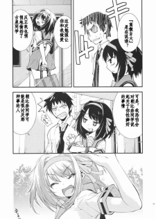 (C72) [Hapoi-Dokoro (Okazaki Takeshi)] Anomaly 0 (The Melancholy of Haruhi Suzumiya) [Chinese] [52H漫画组] - page 22