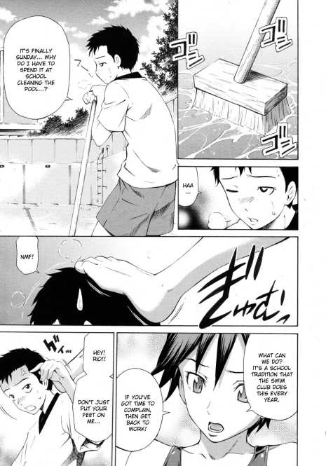 [Sabashi Renya] Pool Biraki no Sono Maeni | Before the Pool Opens (COMIC RiN 2011-08) [English] [Kizlan]