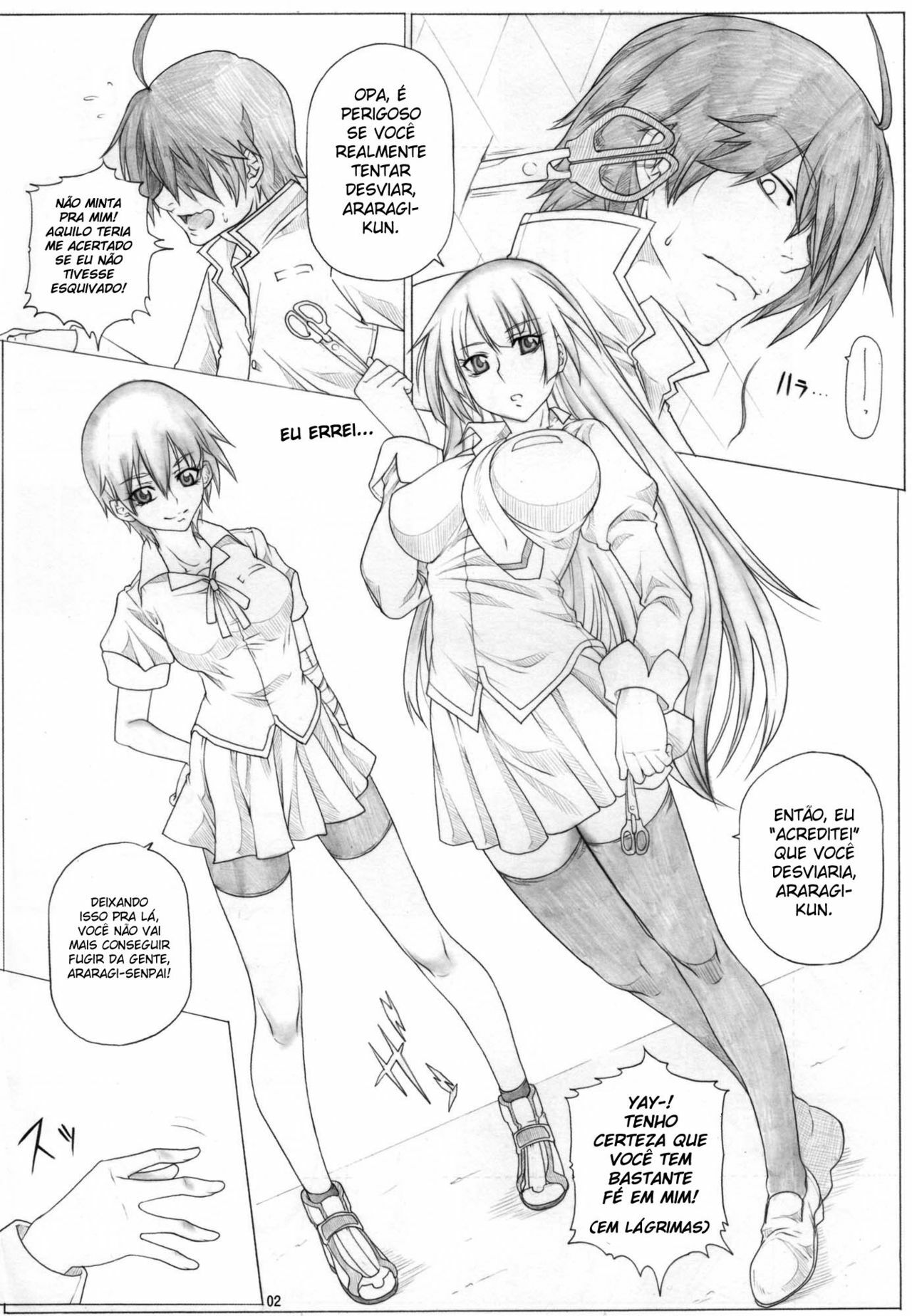 [AXZ (Kutani)] Angel's Stroke 36 Nemonogatari (Bakemonogatari) [Portuguese-BR] [Chrono Kimera] page 3 full
