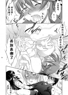 (C78) [Takane no hanazono (Takane no Hana)] Honkino Otome ha Tottemo Dangerous (Highschool of the Dead) [Chinese] [黑条汉化] - page 13