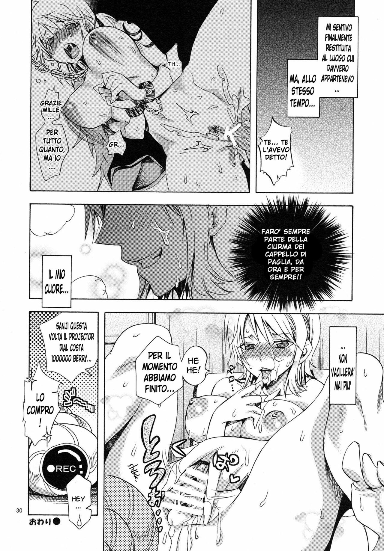 (SC48) [Kurione-sha (YU-RI)] EROTIC WORLD (One Piece) [Italian] [Hentai Fantasy] page 29 full