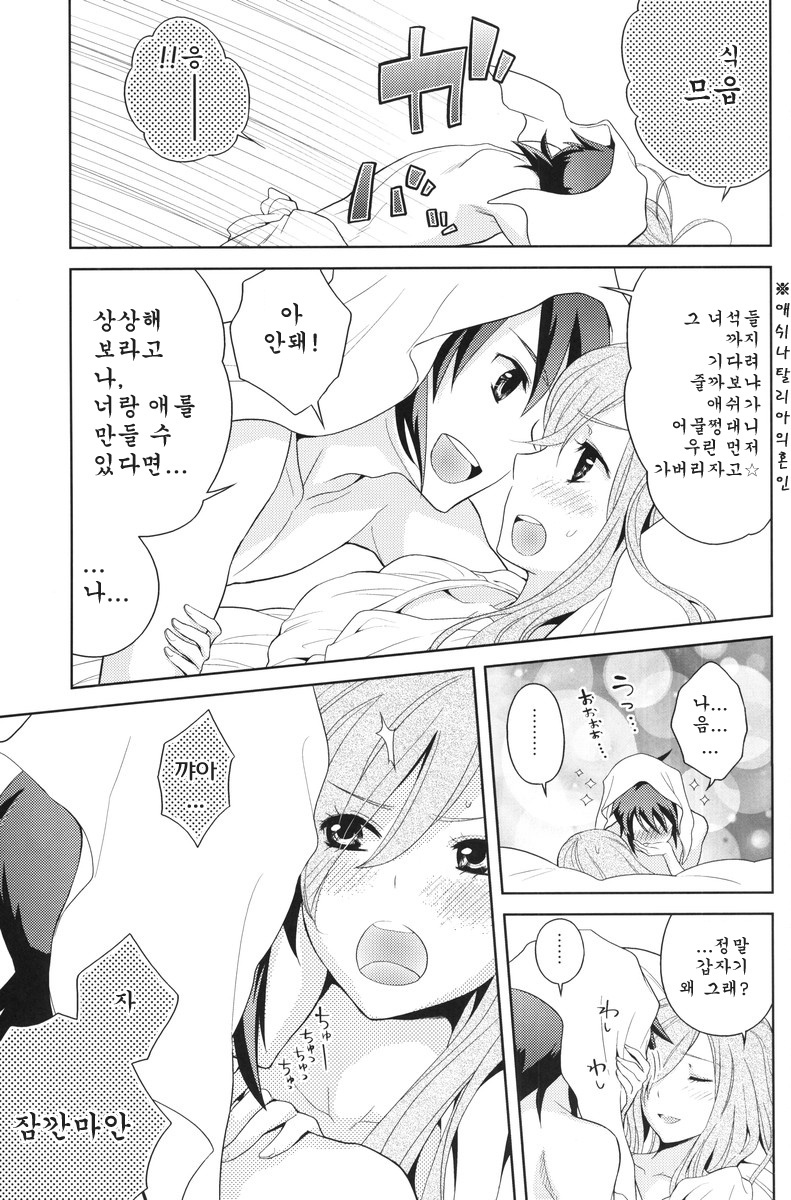 (C80) [Aerial Soul (Shiina)] Meshimase Miso Parfait (Tales of the Abyss) [Korean] [Team Arcana] page 12 full