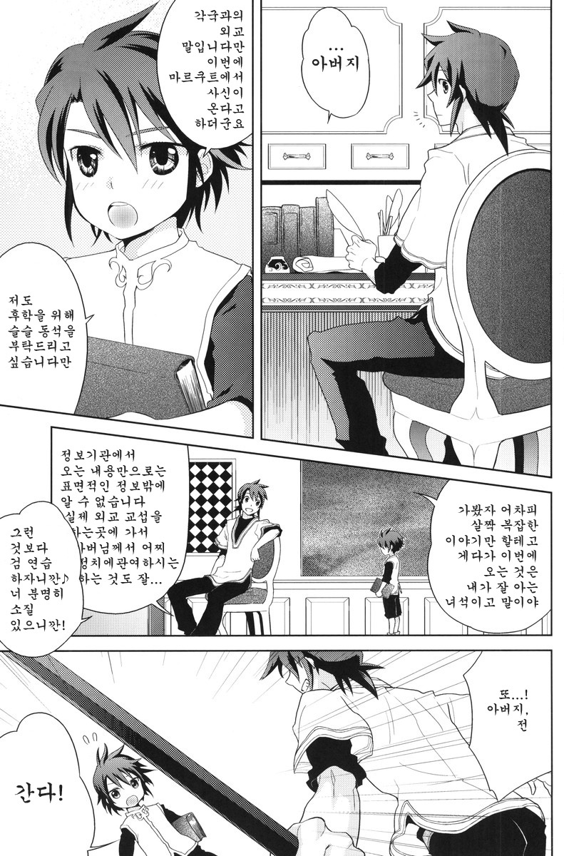 (C80) [Aerial Soul (Shiina)] Meshimase Miso Parfait (Tales of the Abyss) [Korean] [Team Arcana] page 4 full