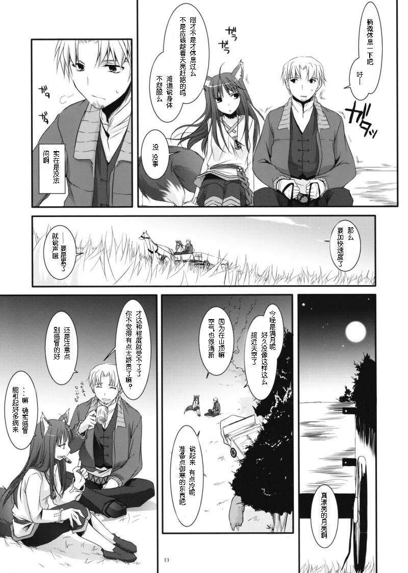 (COMIC1☆2) [Digital Lover (Nakajima Yuka)] D.L. action 43 (Spice and Wolf) [Chinese] [ACT-SJH汉化] page 12 full
