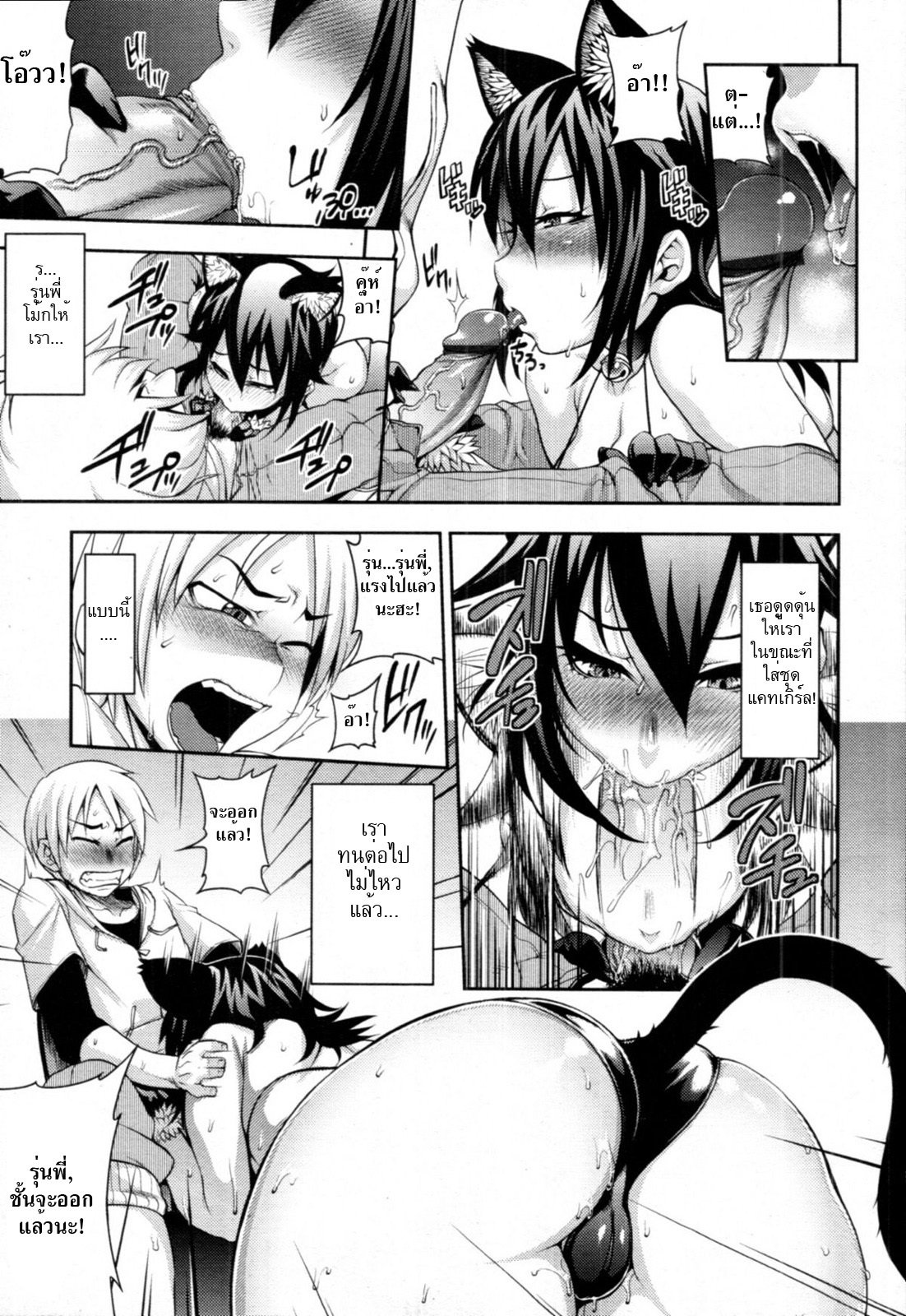 [Jun] Wazawai Tenjite Neko to Naru | Turn Calamity Into A Cat (COMIC Tenma 2011-09) [Thai ภาษาไทย] [HypN♥s] page 9 full