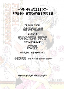 (C53) [Fairy Tale House (Phoenicia Masako, Senami Rio, Shimizu Mary)] FRESH STRAWBERRY (Anna Miller's, Neon Genesis Evangelion) [English] [Zetapulse] - page 31