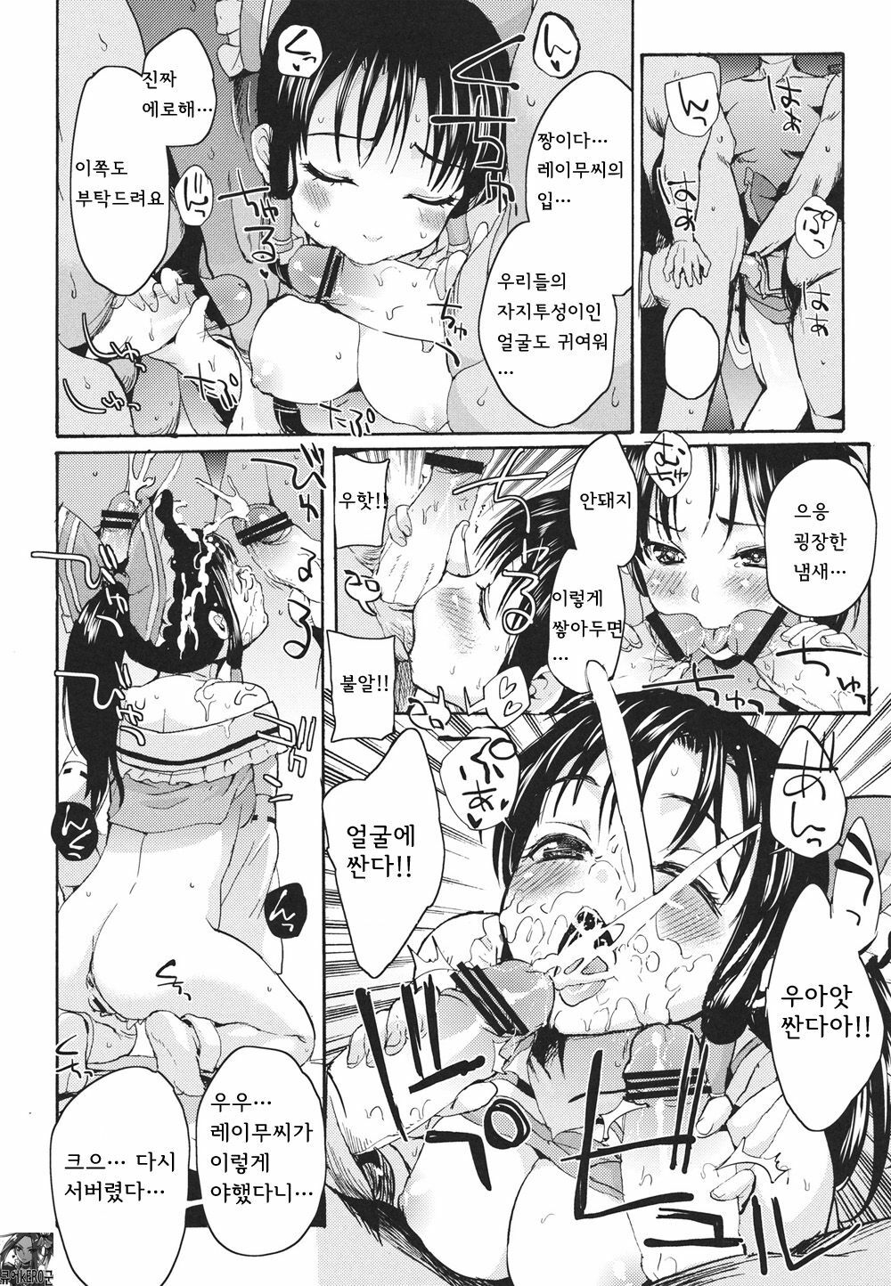 (C80) [Satellites (Satetsu)] Rakuen no Inmu (Touhou Project) [Korean] [kERO kun] page 17 full