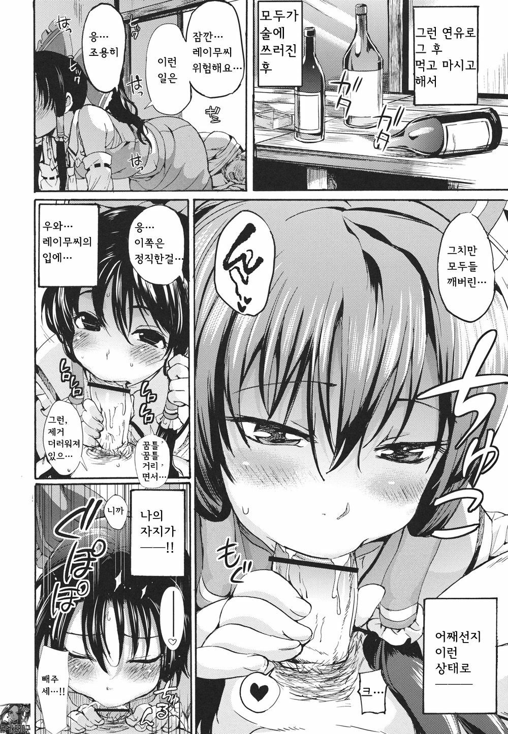 (C80) [Satellites (Satetsu)] Rakuen no Inmu (Touhou Project) [Korean] [kERO kun] page 5 full