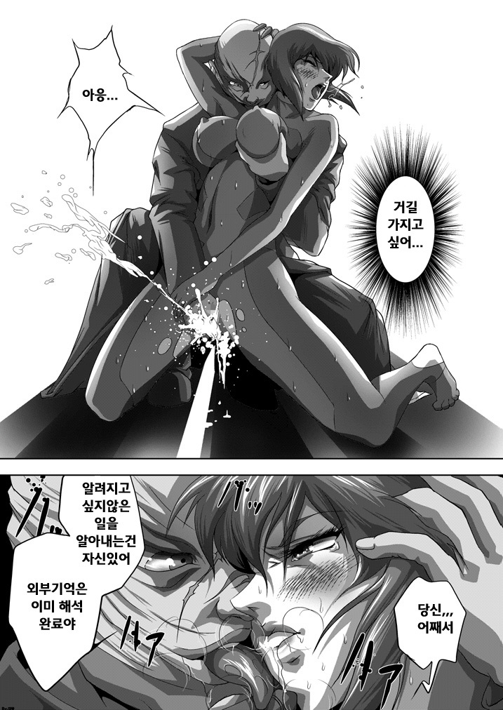 [Akiyama Kougyou (Mikazuki Shikou)] Dennou Bichiku (Ghost in the Shell)(korean)(Bigking) page 8 full