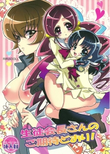 (SUPER19) [RIRIADOLL (Takewakamaru)] Seitokaichou-san no Gokitai doori! (HeartCatch PreCure!)