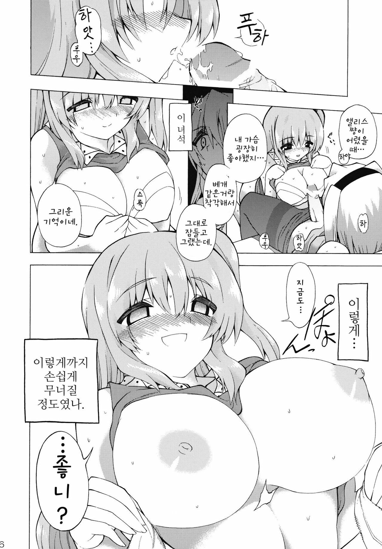 (Yougakudan Carnival!) [Fuantei (Furari, Kome Dorobou)] Kore de Ranshin Makaishin | 이것으로 란심★마계신 (Touhou Project) [Korean] [팀☆면갤] page 15 full